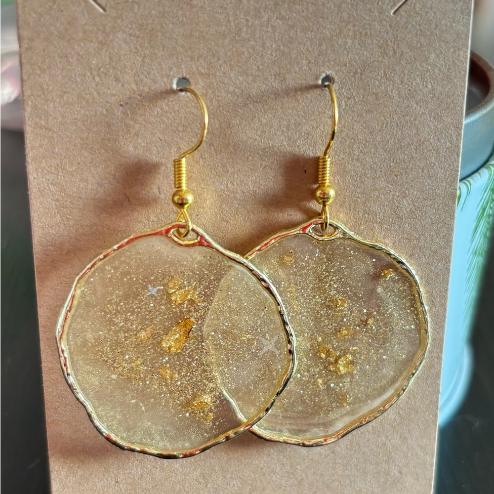 Gold-Tone Dangle Earrings